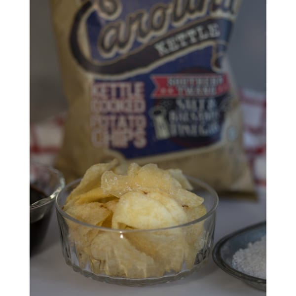 Carolina Salt & Balsamic Vinegar Potato Chips 5 Oz Bagged